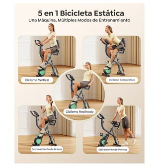 Bicicleta Estática Plegable Toputure