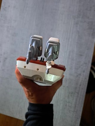 Barco Playmobil Naranja y Azul