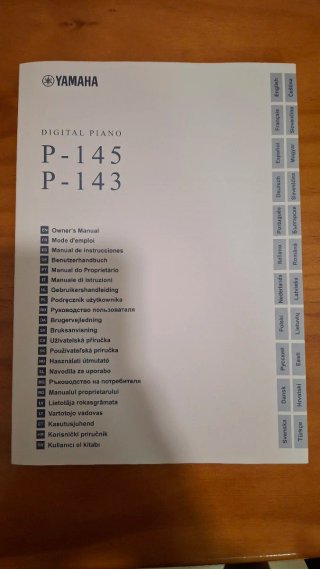 Piano Digital Yamaha P-145B