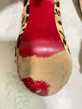 Zapatos Christian Louboutin Animal Print