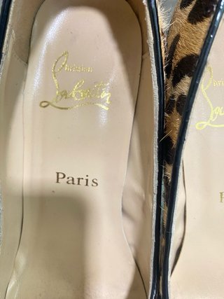 Zapatos Christian Louboutin Animal Print