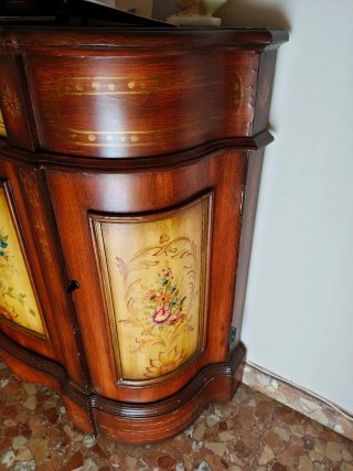 Mueble de entrada pintado "URGE"
