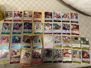 Lotto 34 carte One Piece OP15/EB04 rare singole