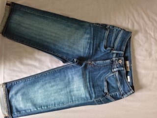 Pantalones mujer beige/marrón