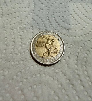 Moneda 2€ Atenas 2004 Juegos Olímpicos
