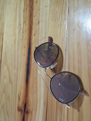 Gafas Ray-Ban Round Doble Puente Dorado
