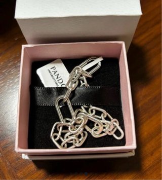 Pulsera Pandora Me Eslabones Plata