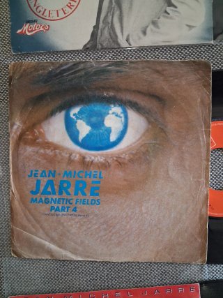 Jean Michel Jarre: lote 3 discos single vinilo 7"