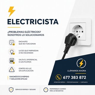 Electricista Económico 677 383 872