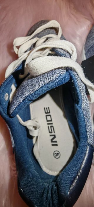 Zapatillas lona denim talla 40