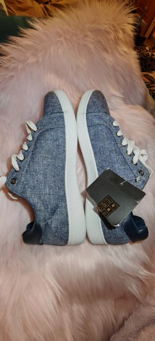 Zapatillas lona denim talla 40