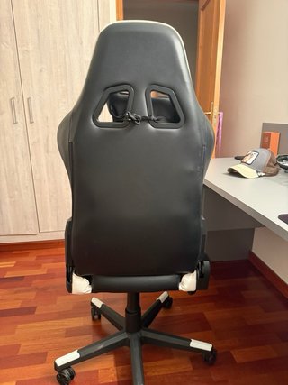 Silla Gaming Negra/Blanca
