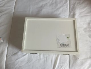 Precioso joyero blanco con espejo,espacioso.