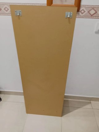 Entradita con cajón y 3 espejos de 1,21 x 45 x 29