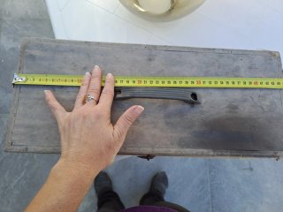Cassetta attrezzi in legno vintage