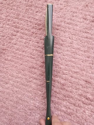 Abanico Madera Pintado a Mano