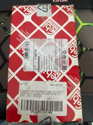 Cadena distribución KTM EXC 450/SX 525