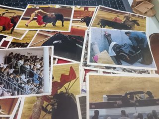 Lote 175 cromos tauromaquia bolsillo