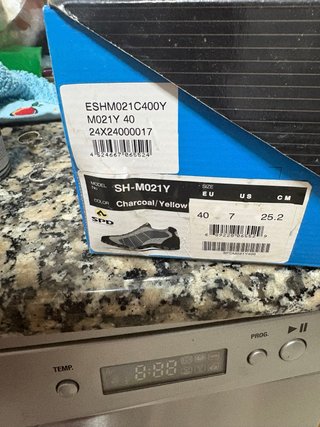 Tenis Ciclismo Automático Shimano numero 40