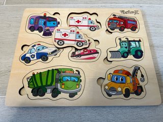 Puzzle Pikatoyz Vehículos