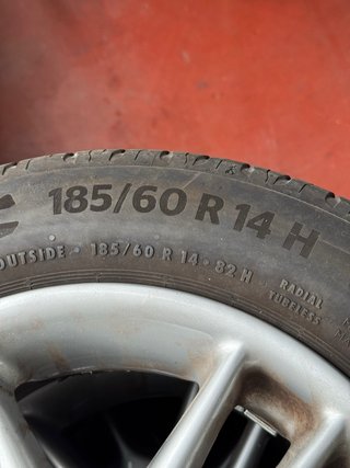 Llantas Volkswagen Golf GTI mk2 185/60 R14 4x100