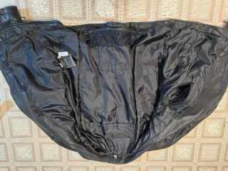 Giacca moto pelle donna taglia M