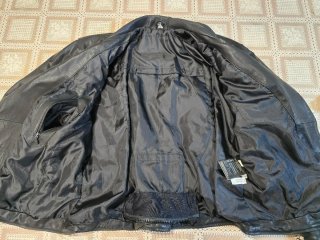 Giacca moto pelle donna taglia M