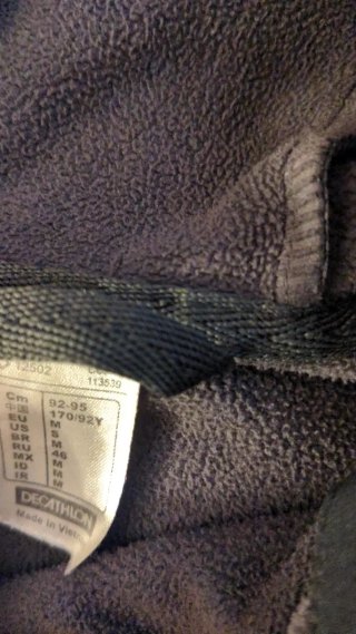Chaqueta Cortavientos Montaña Quechua Mujer Talla