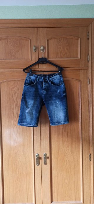 Conjunto Ropa Chaqueta Cuero Jeans Camisetas