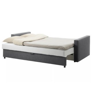 Sofá Cama Gris Oscuro 3 Plazas