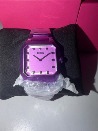 Reloj Tous Morado Caja Rosa