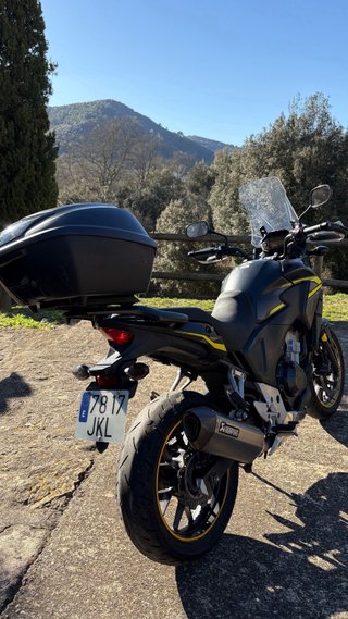 Honda CB 500X 2016 Adventure Negra y Amarilla