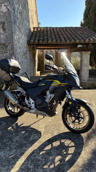 Honda CB 500X 2016 Adventure Negra y Amarilla