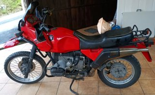BMW R 100 GS Roja