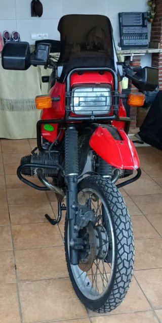 BMW R 100 GS Roja