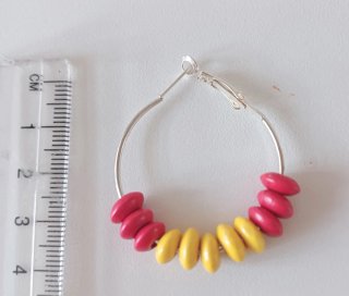 Lote 3 pares Aros La Roja