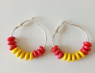 Lote 3 pares Aros La Roja