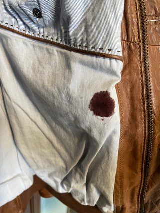 Chaqueta Cuero Hombre Massimo Dutti XXL