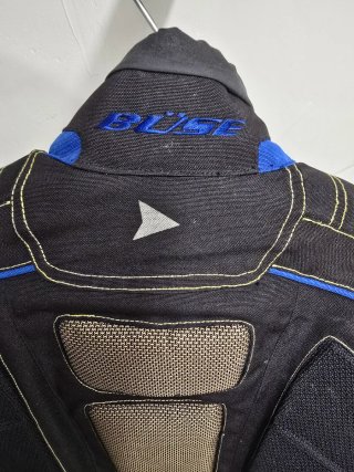 Giacca moto büse nera taglia S