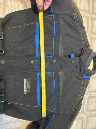Giacca moto büse nera taglia S