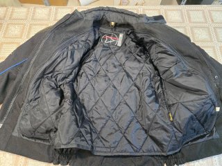Giacca moto büse nera taglia S