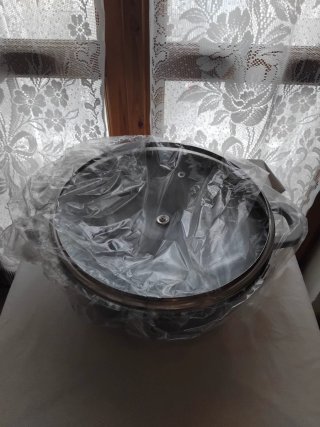 Casseruola 24cm in Alluminio pressofuso, nuova