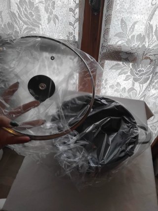 Casseruola 24cm in Alluminio pressofuso, nuova