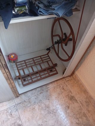 Máquina de coser Wertheim vintage