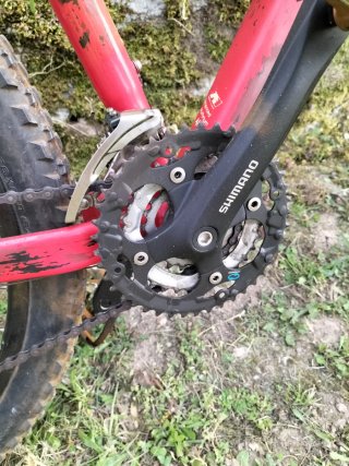 Bicicleta Montaña Specialized Hardrock Comp Roja