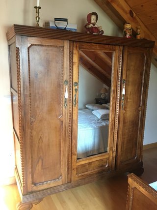Dormitorio Madera Maciza Clásico