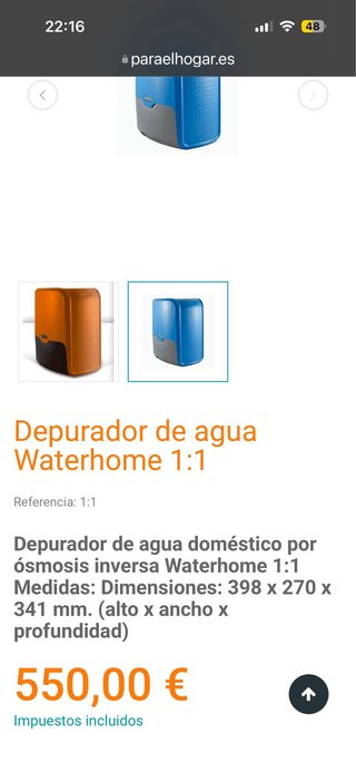 Purificador de agua Miawa Bluetooth