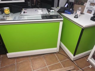 Mostrador modular 2 piezas