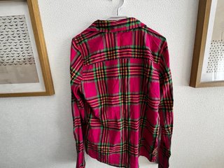 Camisa Hollister cuadros multicolor