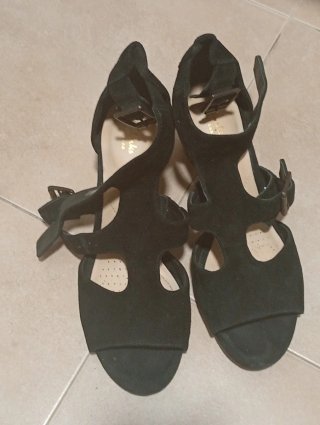 Zapatos Clarks Talla 38 Negros